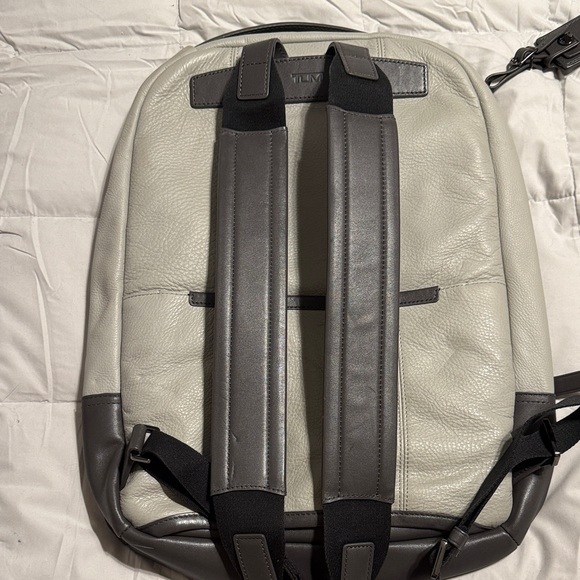 Tumi Gray and Black Backpack